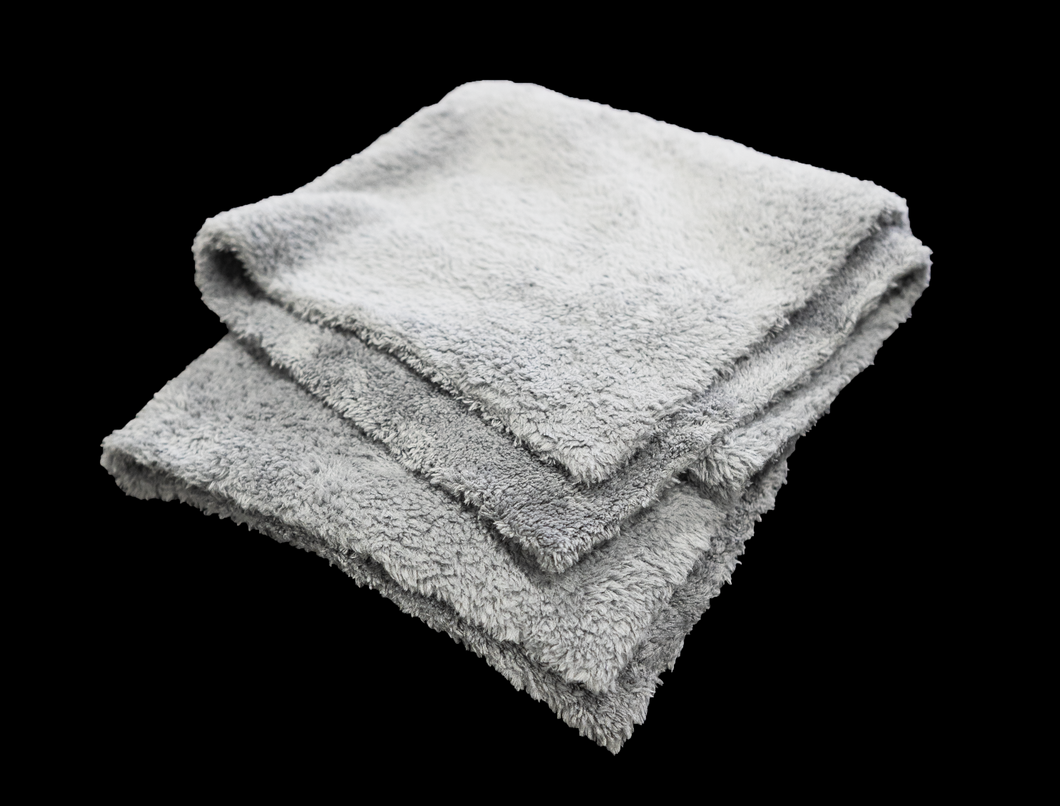 Edgeless microfiber towel